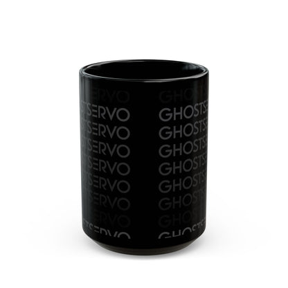 Ghost Servo Black Ombre Mug
