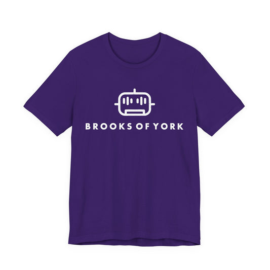 BrooksOfYork Robot Logo Unisex T-Shirt